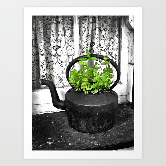 Herbal Tea Art Print