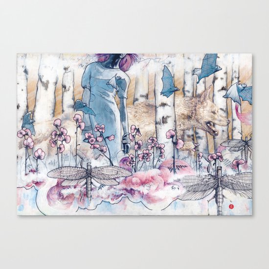 The Tea Migration Canvas Print