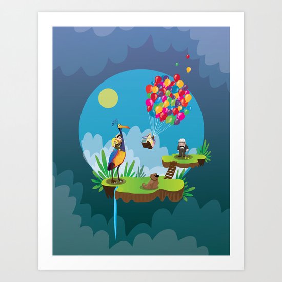 UP Art Print