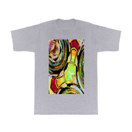 Abstract Tilt 'awhirl T Shirt | Pop Art, Acrylic, Abstract, Ink, Street Art, Pattern, Redyellowgreen, Digital, Brightcolors, Watercolor 