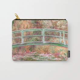 Bridge over a Pond of Water Lilies 2 Carry-All Pouch