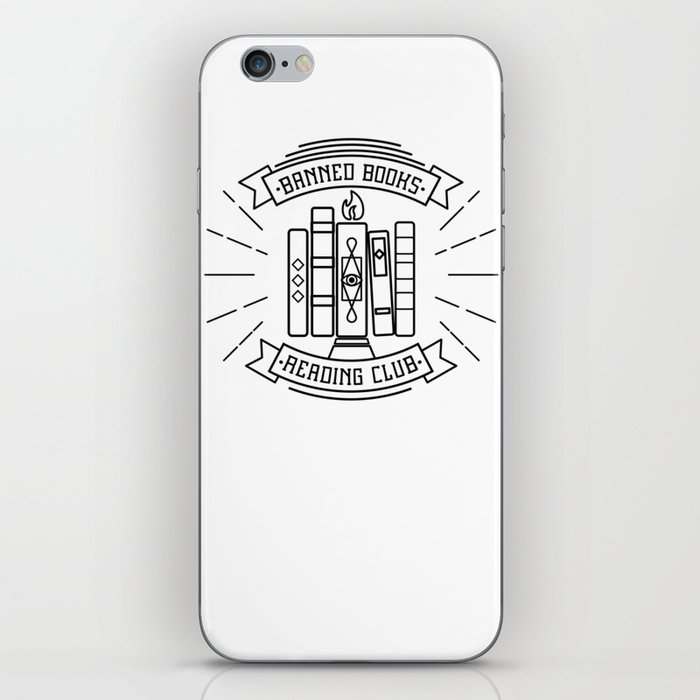 Banned Books Reading Club iPhone Skin