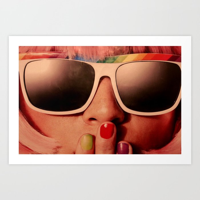 Shock and awe Art Print by Galerie Boheme