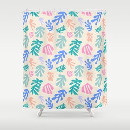 Seaweeds and pastel Shower Curtain