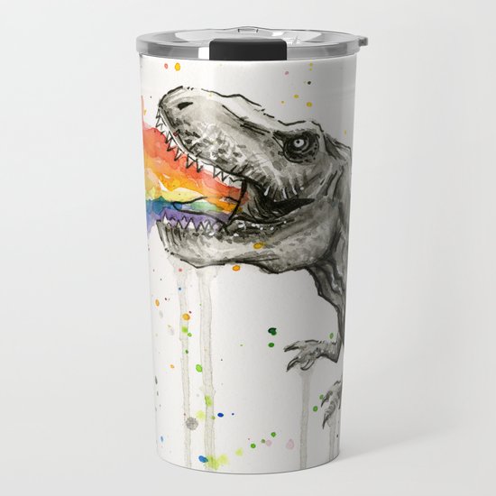 t rex rainbow