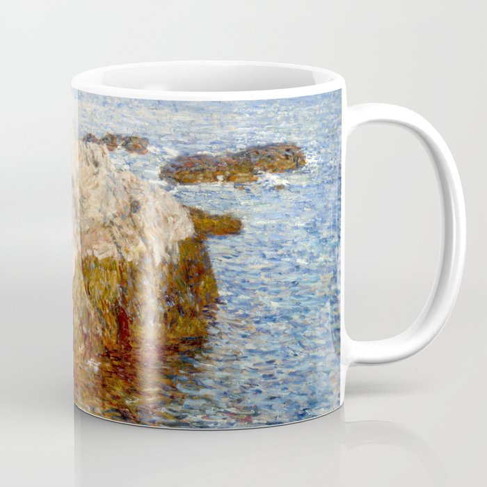 Cliff Rock - Appledore by Childe Hassam Coffee Mug