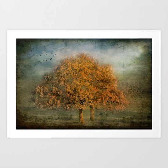 The Oak of Gold Art Print