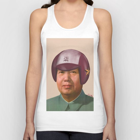 Helmet Mao Unisex Tank Top