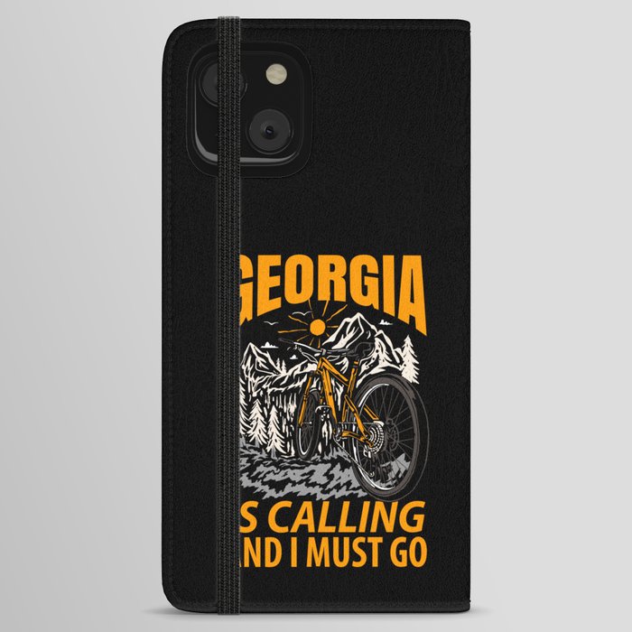 Visiting Georgia Gift iPhone Wallet Case