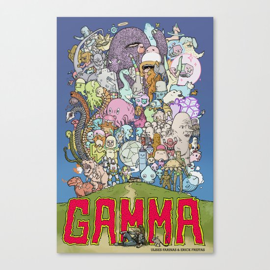 GAMMA cover Canvas Print