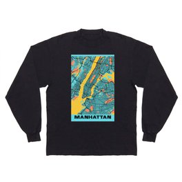Manhattan city Long Sleeve T-shirt