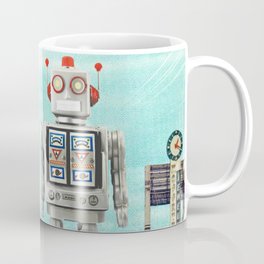 Robot in Town Mug