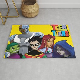 Teen Titans Rug