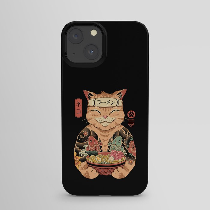 Cat Ramen iPhone Case
