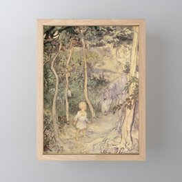 Art by Arthur Rackham for "Irish Fairy Tales," 1920 Framed Mini Art Print