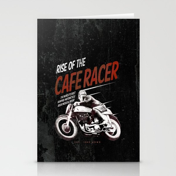 Rise of the Cafe Racer II Stationery Cards