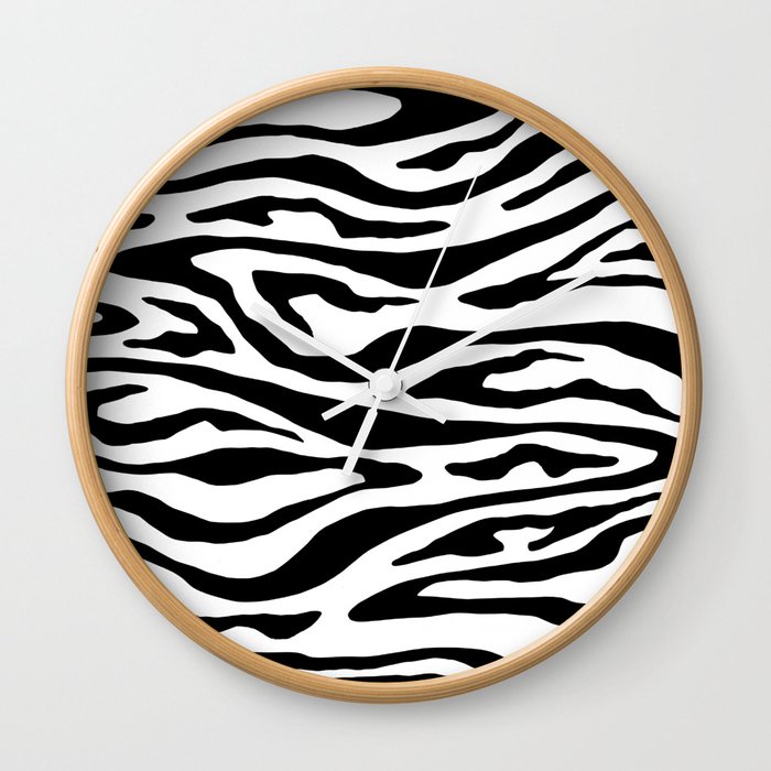 Psychedelic abstract art. Digital Illustration background. Wall Clock