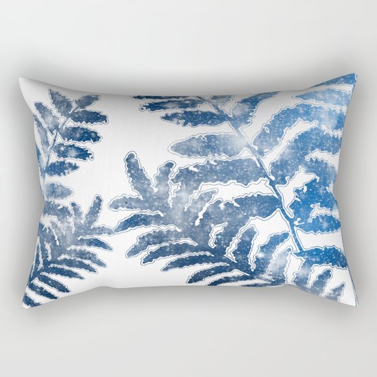 Twilight Leaves Rectangular Pillow