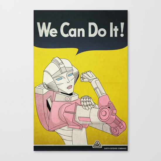 we can do it. Canvas Print