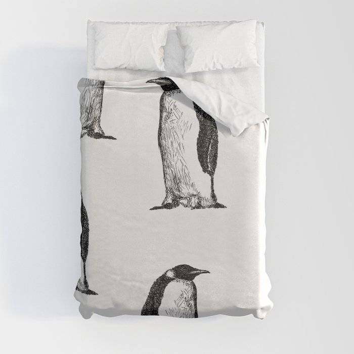 Arctic Penguins Bet This Would Look Good On The Dancefloor, No Wall Duvet Cover