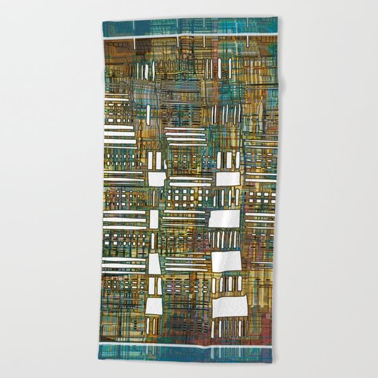 LAY OUT 01 Beach Towel