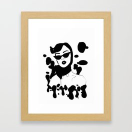 Cruella cutie Framed Art Print