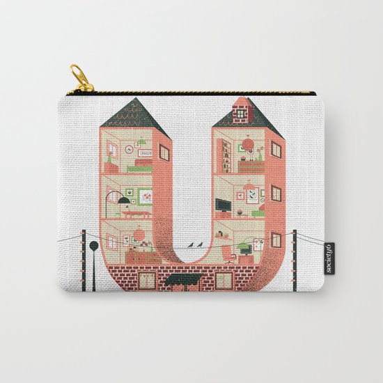 Letter U Carry-All Pouch