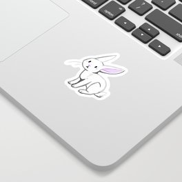 Cute bunny Sticker