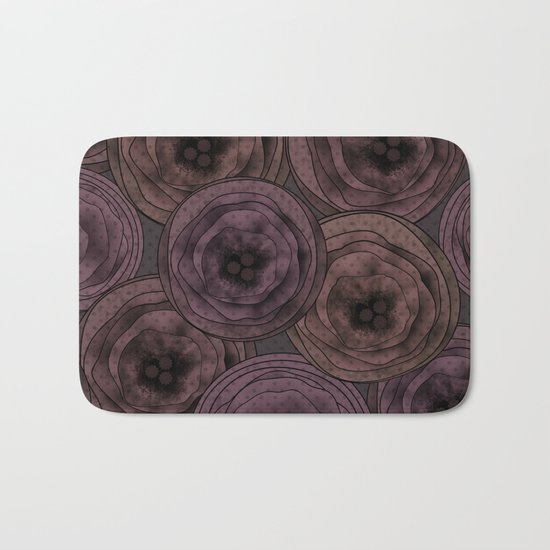 Chocolate velvet . Bath Mat