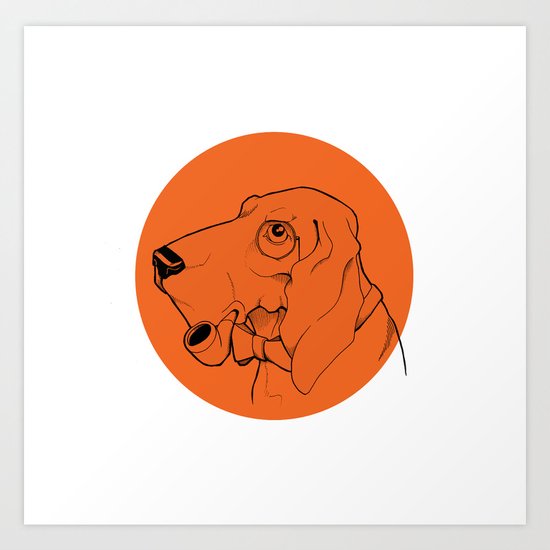 Canis Art Print