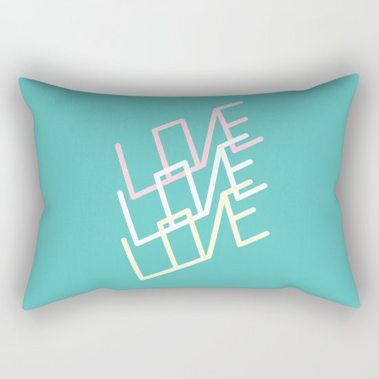 Love Rectangular Pillow