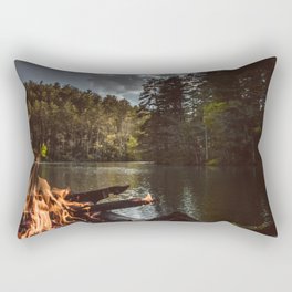 Shoreline Campfire Rectangular Pillow