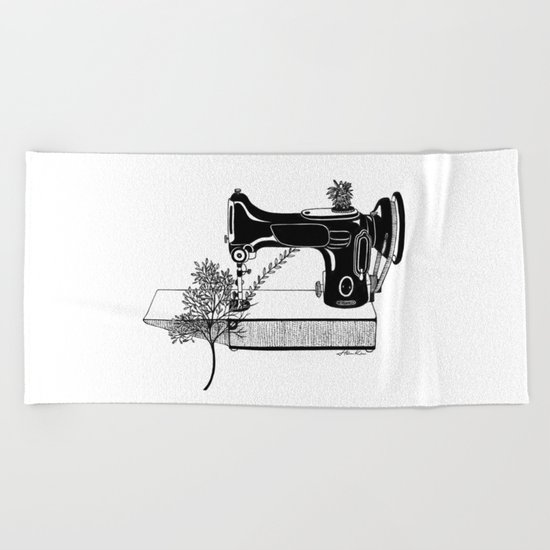 Making Tree Beach Towel