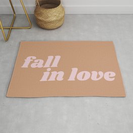 fall in love Area & Throw Rug