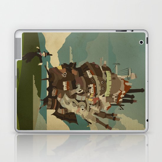 Moving Castle Laptop & iPad Skin