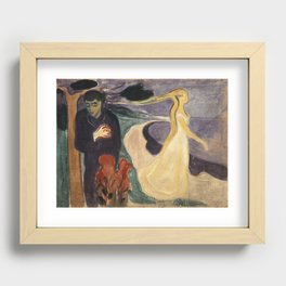 Edvard Munch - Seperation 1896 Recessed Framed Print