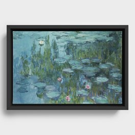Nympheas, Claude Monet Framed Canvas