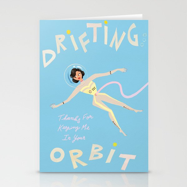 Thank You For Keeping Me In Your Orbit Stationery Cards