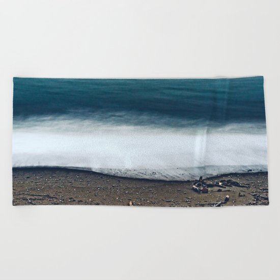 In the Ocean Deep Beach Towel
