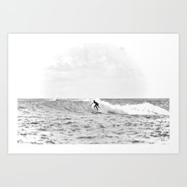 SURF 3 Art Print