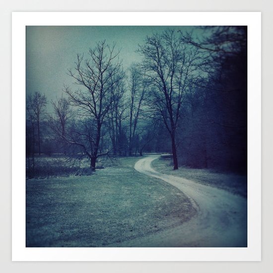 COLD PATH Art Print