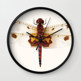 Dragonfly Collector Wall Clock