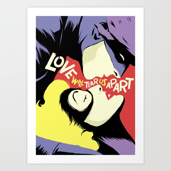 Love Vigilantes: Reversed Art Print