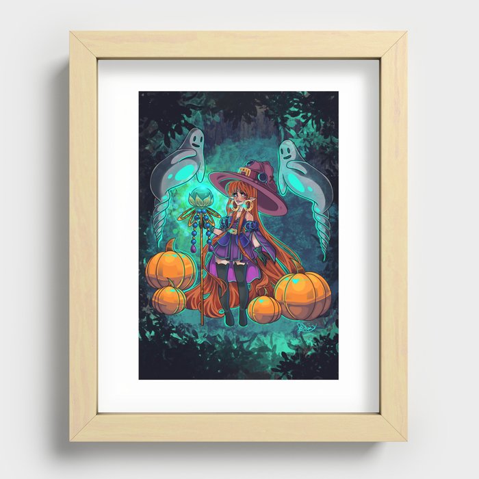 Ginger Witch Recessed Framed Print
