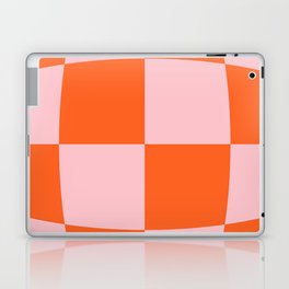 Pink and Orange Growing Pattern Laptop Skin