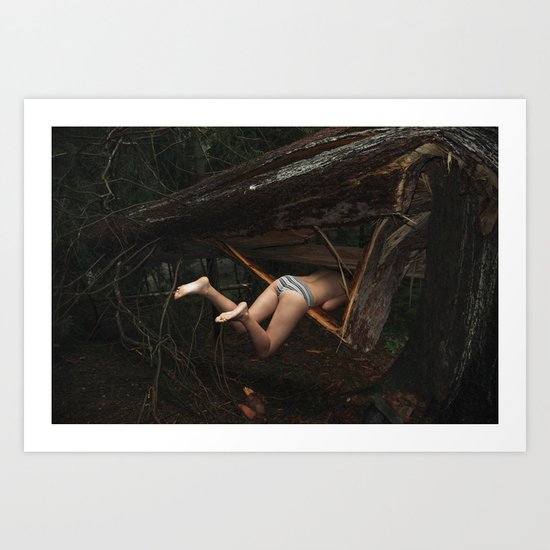 Don't go There, It's a Trap Art Print