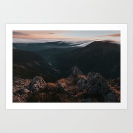 Evening Mood - Landscape and Nature Photography Art Print