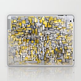Piet Mondrian (Dutch, 1872-1944) - Title: TABLEAU No. 2 Composition No. VII - Date: 1913 - Style: De Stijl (Neoplasticism), Cubism - Genre: Abstract - Medium: Oil on canvas - Digitally Enhanced Version (2000 dpi) - Laptop Skin