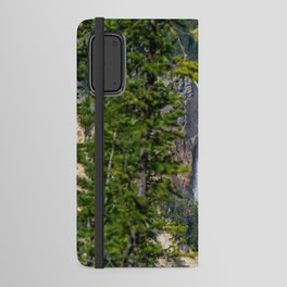 Yellowstone National Park Waterfall Landscape Photography Print Android Wallet Case