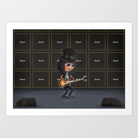 Slash Art Print
